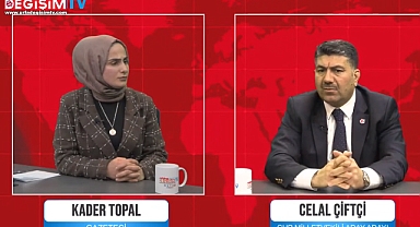 CHP milletvekili aday adayı Celal Çiftçi, Urfa Değişim TV'de