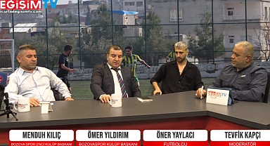 Urfa'nın Sporu program konuğu Bozovaspor oldu